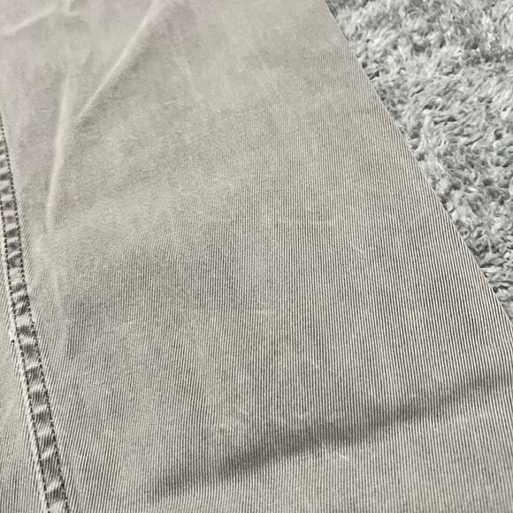 Faherty Jeans Mens 34 (36x32) Gray Organic Straight Leg Pants - Picture 3 of 13